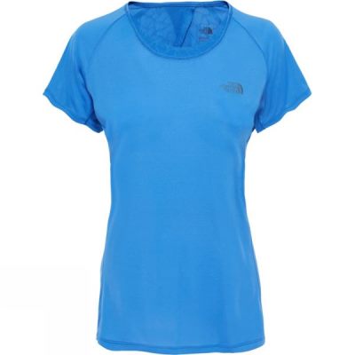 Camisa The North Face Better Than Naked Manga Corta Mujer Azules - Chile ERQ539618